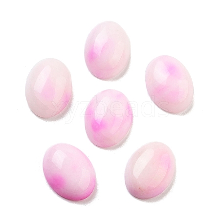 Dyed Natural Jade Cabochons G-G145-01B-58-1