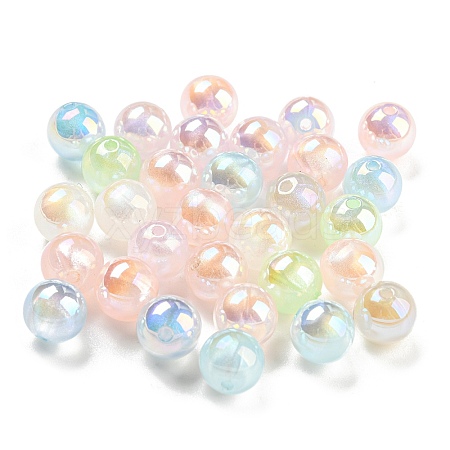 Opaque Acrylic Beads MACR-F078-01A-1