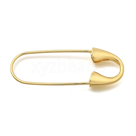 Brass Safety Pins KK-S508-37G-1