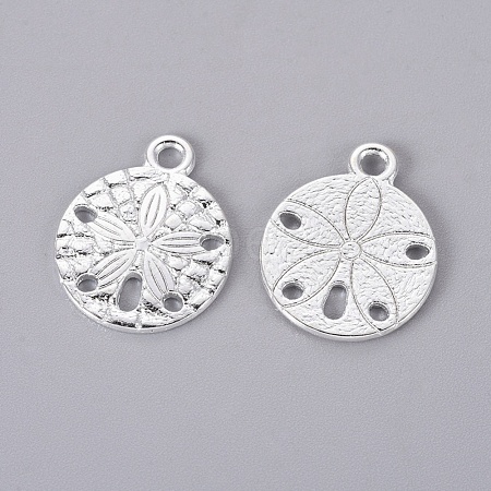 Tibetan Style Alloy Pendants TIBEP-GC017-S-RS-1