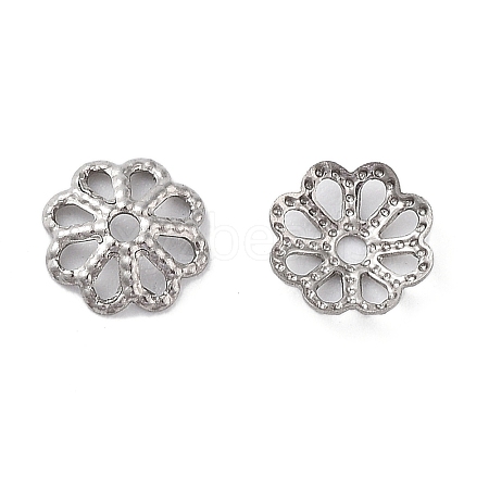Non-Tarnish 316 Stainless Steel Bead Caps X-STAS-K274-04P-1
