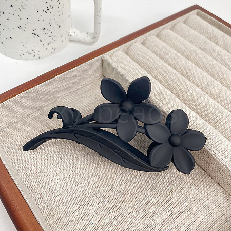 Flower Plastic Large Claw Hair Clips PW-WGFF26F-03-1