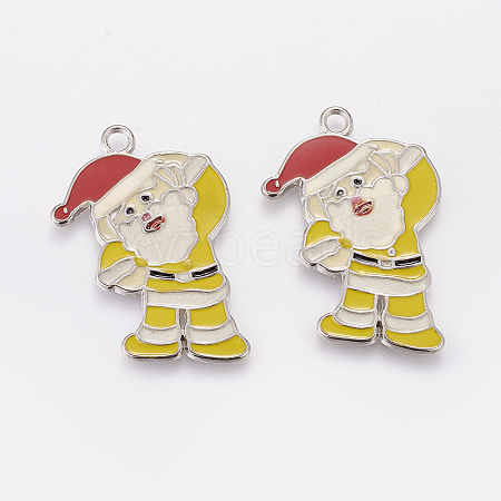 Alloy Enamel Pendants LS-EAP017Y-2-1