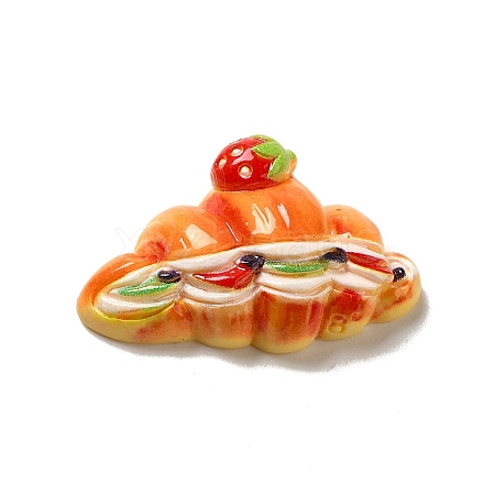 Opaque Resin Imitation Food Decoden Cabochons LS-X-CRES-H001-03B-1
