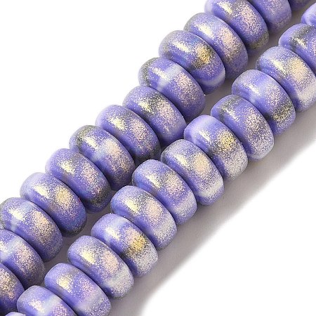 Handmade Polymer Clay Beads Strands CLAY-H006-03J-1