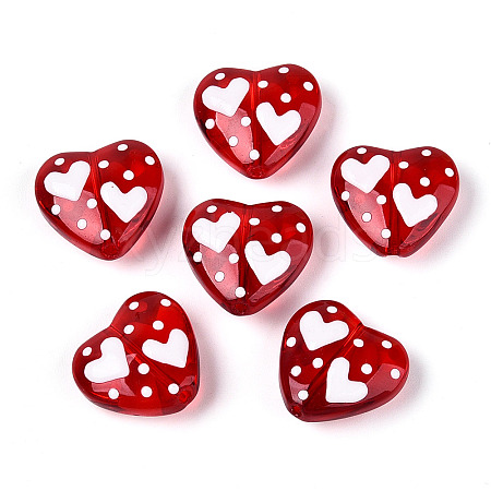 Transparent Glass Beads GLAA-N031-01D-1