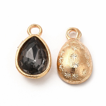 Faceted Glass Rhinestone Pendants GLAA-I051-A19-1