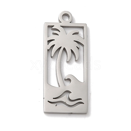 Non-Tarnish 304 Stainless Steel Pendants STAS-U010-15P-1