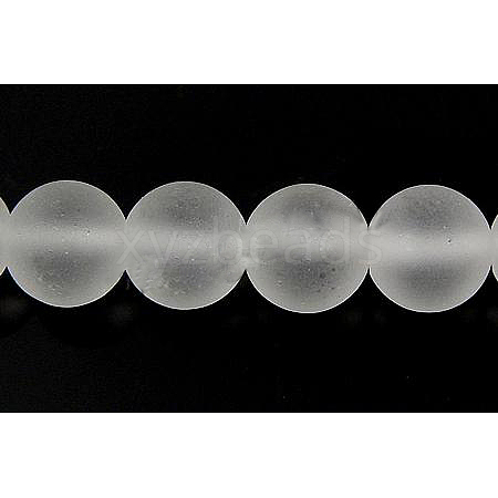 Quartz Crystal Beads Strands G497-4mm-1