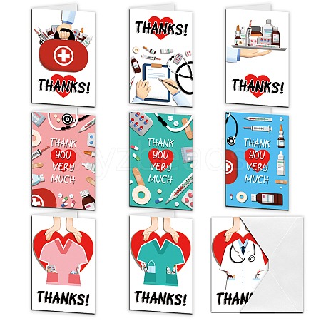 SUPERDANT Thanks Theme Cards DIY-SD0001-12-1