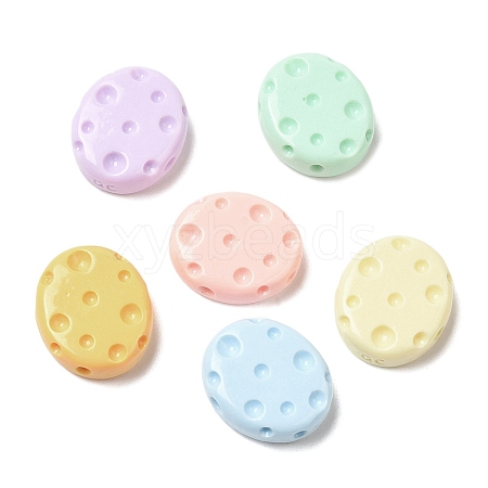 Cartoon Opaque Resin Cabochons RESI-C039-01G-1