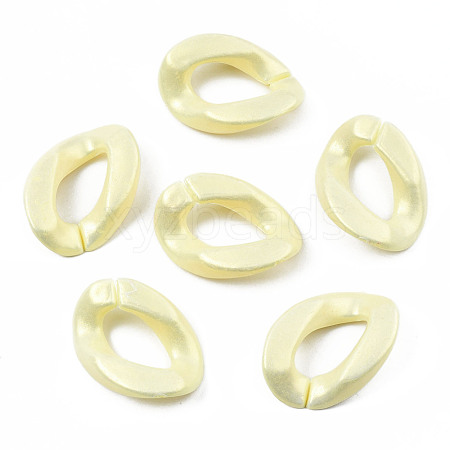 Spray Painted Acrylic Linking Rings MACR-S280-06C-05-1