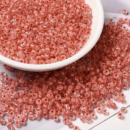 8/0 Transparent Glass Seed Beads SEED-F003-03B-05-1