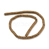 Electroplated Synthetic Non-magnetic Hematite Beads Strands G-K361-A05-03-2