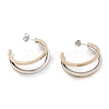 304 Stainless Steel Stud Earrings EJEW-M070-21PG-03-2