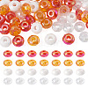 60Pcs 4 Colors Acrylic Beads SACR-TA0001-79-2