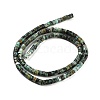 Natural African Turquoise(Jasper) Beads Strands G-A220-B03-01-3