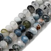 Natural Aquamarine Beads Strands G-C003-03A-1