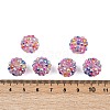 AB-Color Resin Rhinestone Beads RESI-S315-12x14-11-2