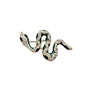 Snake Alloy Enamel Brooch PW-WGBC88F-01-3