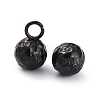 304 Stainless Steel Charms Ion Plating(IP) LS-X-STAS-O147-03A-EB-3
