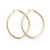 201 Stainless Steel Hoop Earrings EJEW-A052-15B-G-1