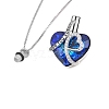 Rhinestone Heart Ashes Box Necklace PW-WGEBB89-01-4