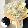 Polyester Flower Bouquet Wrapping Mesh Paper DIY-WH0542-37A-7