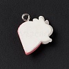 Opaque Resin Pendants RESI-M028-02C-3