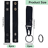 Nylon Tactical Wide Strap Loop Keepers DIY-CP0013-40-2