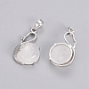 Natural Quartz Crystal Pendants G-L512-N11-2