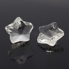 Faceted Star Glass Charms GLAA-M026-05-1