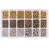 Zinc Alloy Spacer Beads PALLOY-PH0012-28-WH-1