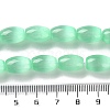 Macaron Color Natural Selenite Beads Strands X1-G-B102-A01-08-4