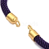 Nylon Cords Bracelet Makings Fit for Connector Charms AJEW-P116-02G-34-2