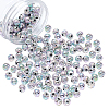 Electroplated Natural Lava Rock Beads G-NB0001-93-1