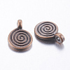 Tibetan Style Alloy Charms X-RLF0339Y-NF-2