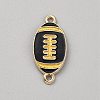 Zinc Alloy Enamel Sport Connector Charms FIND-CJC0437-009A-07-1