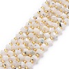 Natural Rainbow Moonstone Beads Strands G-P463-15-1