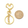 Alloy Swivel Keychain Clasps KEYC-JKC00329-01-3