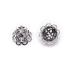 Tibetan Style Zinc Alloy Bead Cap PALLOY-WH0085-79B-2