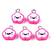 Handmade Polymer Clay Charms LS-CLAY-N006-37B-01G-1