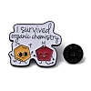 Word I Survived Enamel Pin JEWB-R021-07C-2