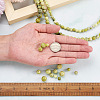 Yilisi 3 Strands 3 Style Natural Yellow Turquoise Jasper Beads Strands G-YS0001-04-5