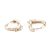 Brass Hoop Earring Findings KK-D063-11G-2