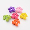 Mixed Cherry Charms Acrylic Pendants for Children's Jewelry X-MACR-G030-M-2