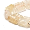Heated Natural Citrine Beads Strands G-N327-06-16-4