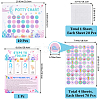 Paper Self Adhesive Reward Stickers DIY-WH0488-30C-2