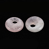 Natural Rose Quartz Pendants G-T122-67Q-2