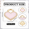 80Pcs Alloy Enamel Charms ENAM-LP0001-15-2